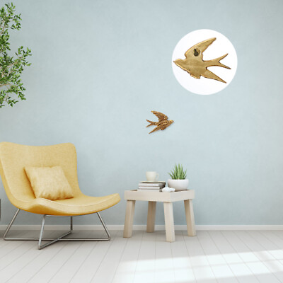 #ad Metal Bird Wall Decor for Bathroom Livingroom Garden Sculptures $11.59