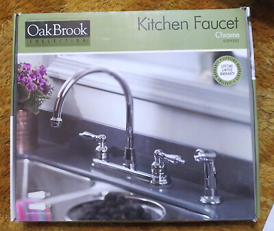 #ad Oakbrook Coastal Kitchen NO FAUCET Polished Chrome Side *SPRAYER ONLY* 4309282 $16.99