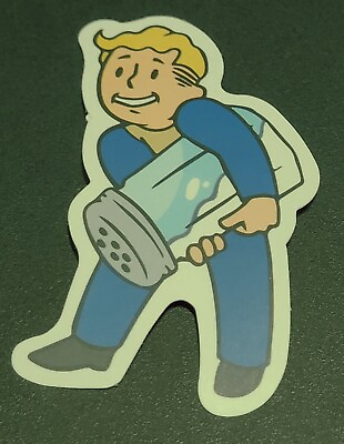 #ad Fallout Vinyl For Laptop Phone or Decal Placement 1.5quot;X2.5quot; $2.50
