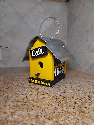 #ad Rustic California Farmhouse Birdhouse $47.50
