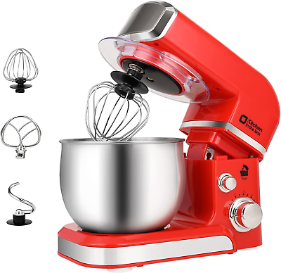 #ad Stand Mixer Kitchen in the box 3.2Qt Small Electric Food Mixer6 Speeds Kitchen $81.53