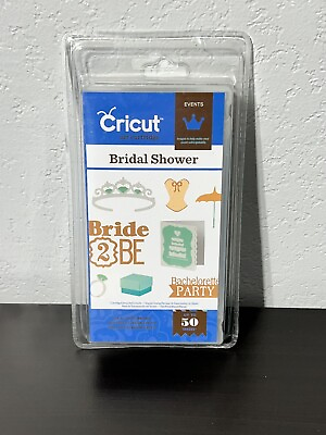#ad Cricut Art Cartridge #2001291 Bridal Shower SEALED NEW UNLINKED $13.83