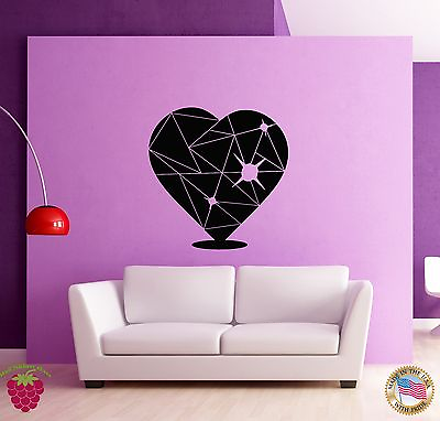 #ad Wall Stickers Vinyl Decal Heart Love Romantic Decor For Couple z1753 $29.99