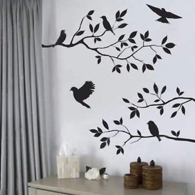 #ad Bird Wall Stickers Tree Leaf Decorative Vinyl for Children#x27;S Home Decor Living R $7.86