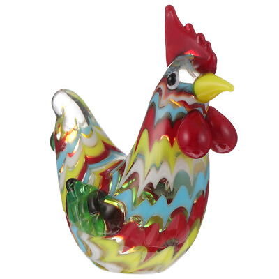 #ad Handcrafted Rooster Figurine Perfect for Home Decor $10.98