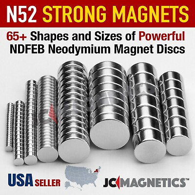 #ad #ad Super Strong N52 Rare Earth Round Neodymium Magnet Disc Thin Tiny Small Large $230.00