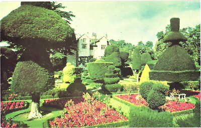 #ad #ad Kendal Cumbria Northern England Topiary Garden Levens Hall Postcard $15.99