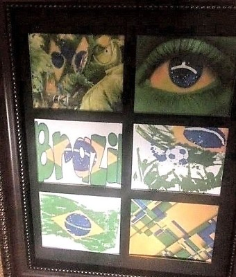 #ad #ad BRAZIL 6 Colorful pictures Matted Buy FRAMED or UNFRAMED $29.99