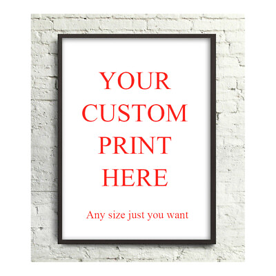 #ad Custom Order Wall Art Poster Print Painting 24x16 $13.88