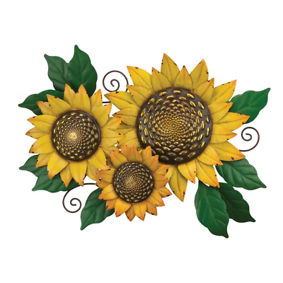 #ad Triple Sunflower Wall Decor $178.53
