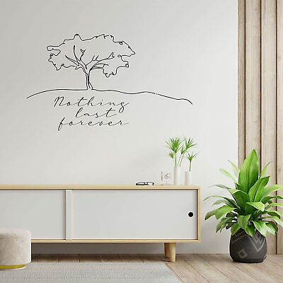 Forever Tree Trees Plants Nature Wall Art Stickers for Kids Home Room Decals $12.50
