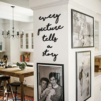 #ad #ad Every Picture Tells a Story Metal Wall Art – Kitchen Wall Art Metal Decor – K... $48.22