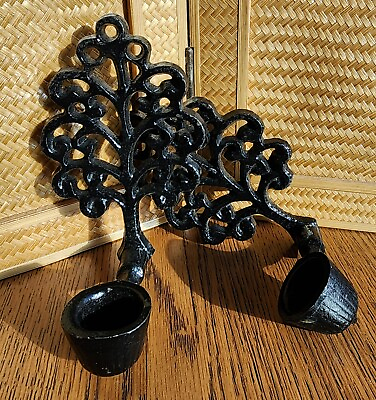 #ad Black Wall Candle Sconces Perfect for Bathrooms $14.95