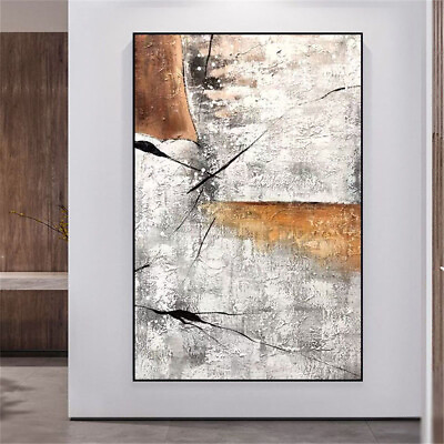 #ad Retro Home Decor Wall Painting Handmade Classical Oil Paintings Abstract Metal $99.00
