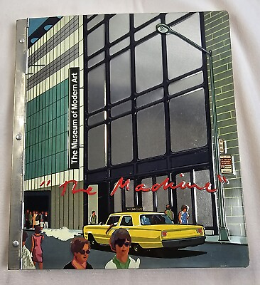 #ad Art The Machine Museum of Modern Art New York Book by Hulten 1968 1st Ed $250.00