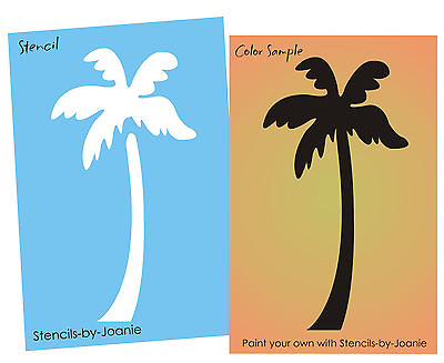 #ad 19quot; tall Palm Tree Stencil Tropical Sun Surf Beach Cafe Hawaii Wall Art DIY Sign $18.95