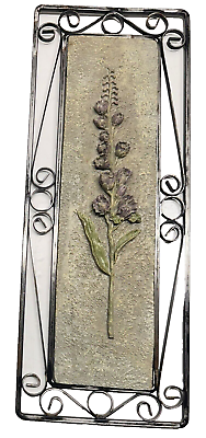 #ad French Country Metal Floral Wall Decor Farmhouse $84.99