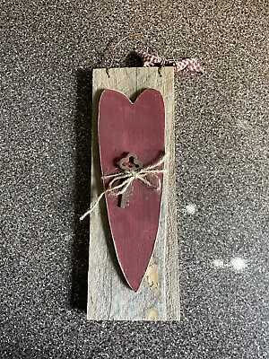 #ad Country Style Wooden Wall Hanging $5.00