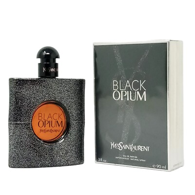 #ad Yves Saint Laurent Black Opium 3oz Eau de Parfum Women#x27;s New Sealed $35.99