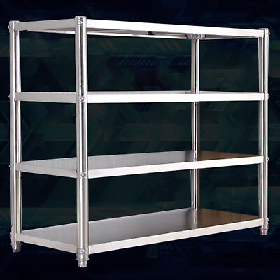 #ad Kitchen Shelves Shelf Rack Stainless Steel Shelving and Organizer Units 4 Tier $105.99