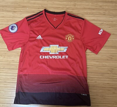 #ad Adidas Manchester United Mens Home Football Shirt 2018 2019 Man Utd Size XL AU $55.00