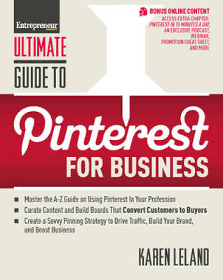#ad #ad Ultimate Guide to Pinterest for Business Ultimate Series Paperback GOOD $4.57