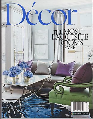 #ad DECOR Magazine Fall Winter 2013 THE MOST EXQUISITE ROOMS EVER. $18.99