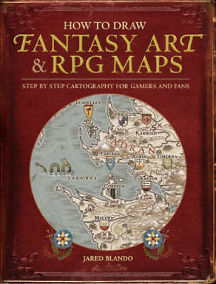 #ad How to Draw Fantasy Art and RPG Maps: Step by Step Cartography for Gamers GOOD $10.41