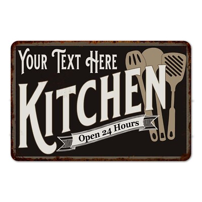 #ad Personalized Kitchen Sign Wall Decor Custom Gift Pantry Mom Grandma 108120019001 $23.95