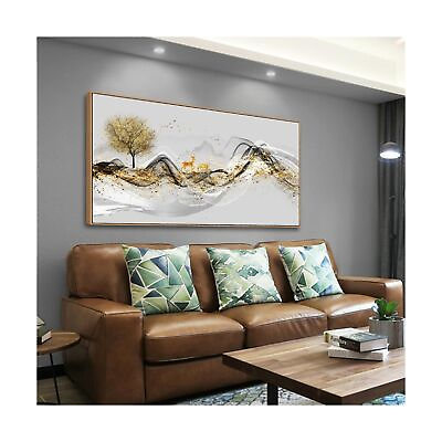 #ad Framed Color Pictures Wall Art for Living Room and Bedroom Black and white G... $168.77