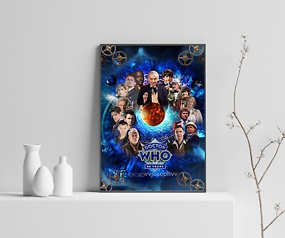 #ad Doctor Who 2023 Poster 60th Anniversary Poster Home Decor Wall Decor $15.99