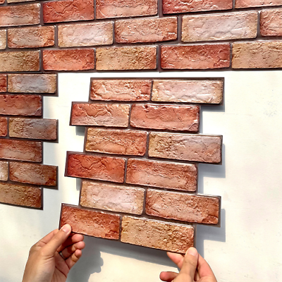#ad 3D Imitation Brick Wall Stickers Home Decor PVC Self adhesive Wallpaper Decal $79.88