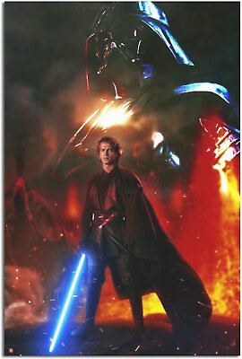 #ad Darth Vader Poster Star Wars Canvas Wall Art Print Modern Home Game Art Decor $19.90