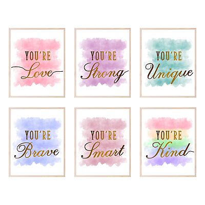 #ad Posters Kids Room Wall Art For Teen Girls Room Wall Decor Prints for Bedroo... $18.64