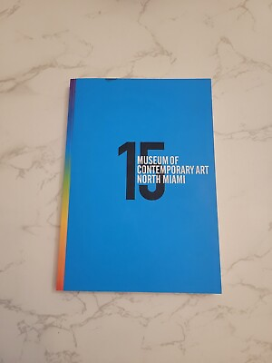 #ad Museum of Contemporary Art North Miami 15 Anniversary 2012 SC VG $28.00