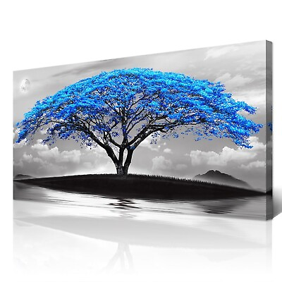 #ad Black And White Pictures Large Canvas Prints Wall Art For Living Room Bedroom... $238.88