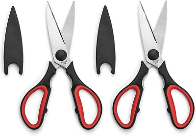 #ad kitchen scissors heavy duty stainless steel $8.99