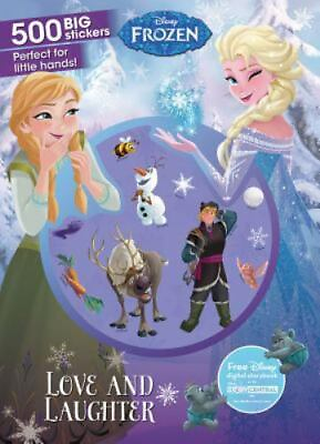Love and Laughter: 500 Big Stickers; Disney Fro paperback Parragon 1474870228 $8.93