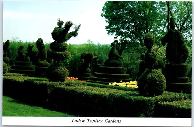 #ad Postcard Gun Range Ladew Topiary Gardens And Manor House Monkton Maryland $6.29