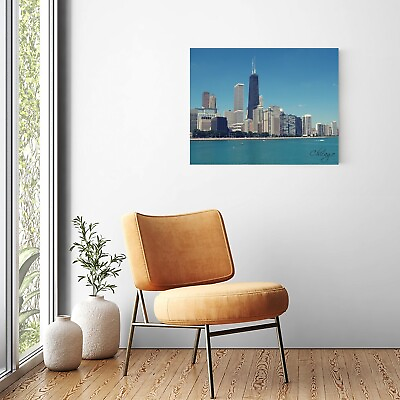#ad Chicago Signature Retro Wall Poster and Canvas Poster Home Decor Wall Art 2 $119.99