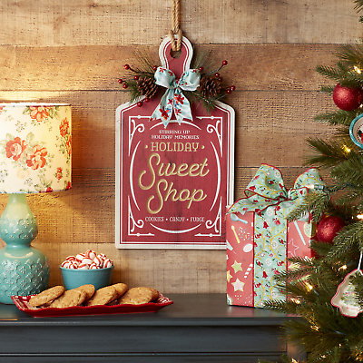 Bread Board Hanging Sign Sweet Shop Home Holiday Outdoor Wall Decorations New $29.99