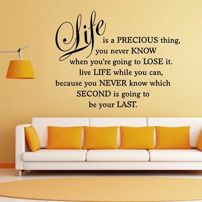#ad #ad US Quote Wall Decal Stickers Vinyl Bedroom Removable Mural Home Room Art Decor $6.36