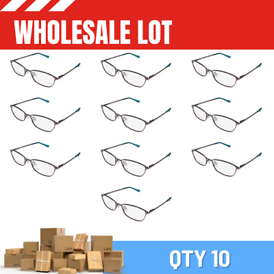 #ad WHOLESALE LOT 10 ARISTAR 18430 EYEGLASSES inexpensive for optical stores geniune $347.50