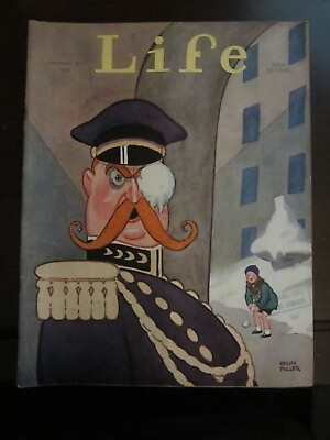 #ad Life Magazine January 1931 Snowball Target Art Deco 40 $80.99