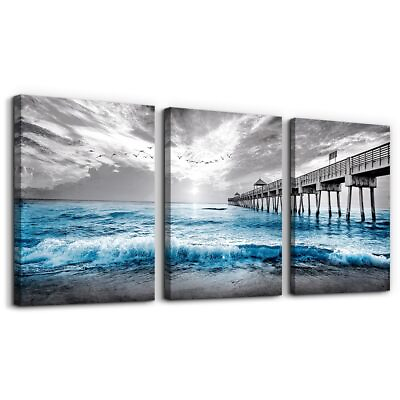#ad Wall Decorations For Living Room 3 Piece Framed Canvas Wall Art For Bedroom O... $44.89