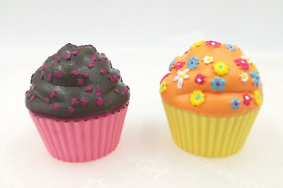 #ad American Girl set 2 Birthday Cupcake Kitchen WellieWishers for 18#x27;#x27; doll dessert $3.95