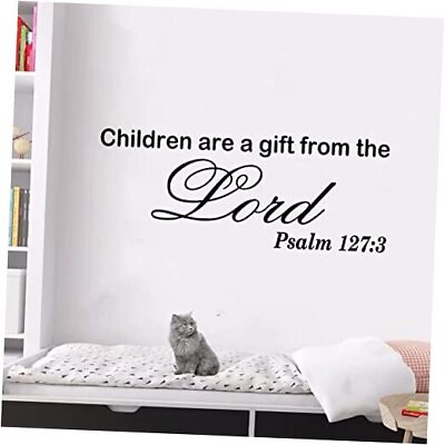 #ad Wall Decals for Kids Scripture Wall Small Children Area Gift from the Lord $21.29