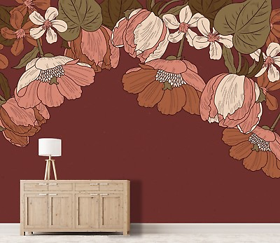 #ad 3D Flower Design Pattern 45 Wall Paper Wall Print Decal Wall Deco Indoor Murals $349.99