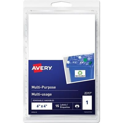 #ad Avery® Removable Rectangular Labels AVE2317 $5.48