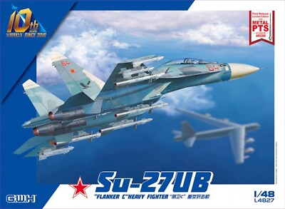 #ad #ad M Great Wall Hobby L4827 1 48 Su 27UB quot; Flanker C quot; Heavy Fighter New $120.26
